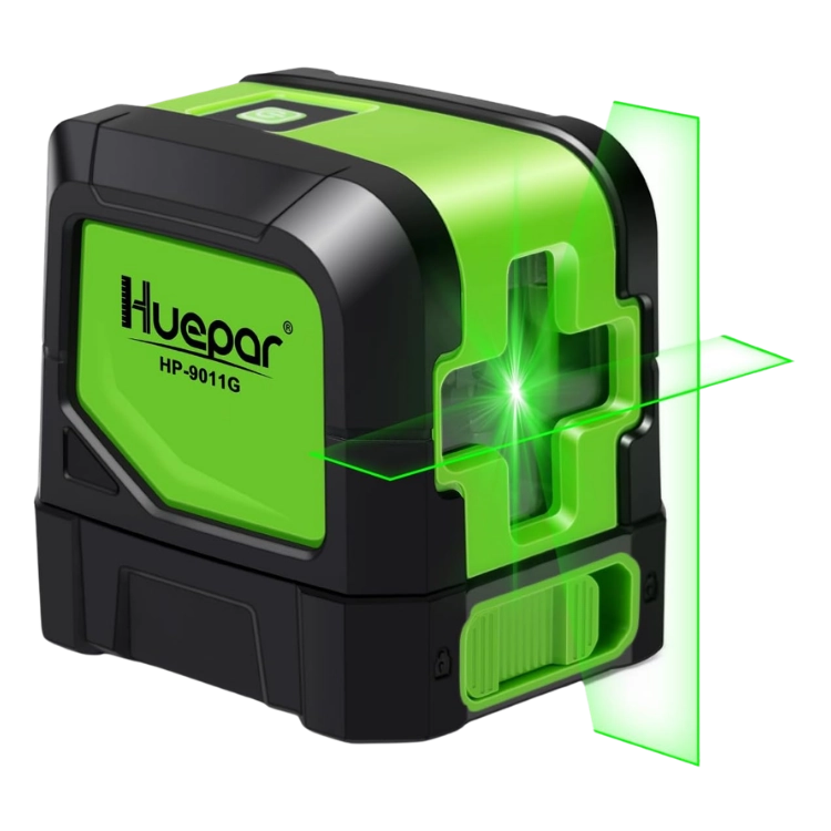Nivel laser Huepar 2 lineas rayo verde